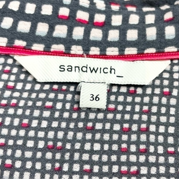 Sandwich Shirt Dress with Grid Pattern, Size EU 36 - Picture 7 of 10